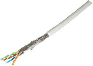 FRNC-B network cable, Cat 5e, 8-wire, AWG 26-7, gray, 99258.100