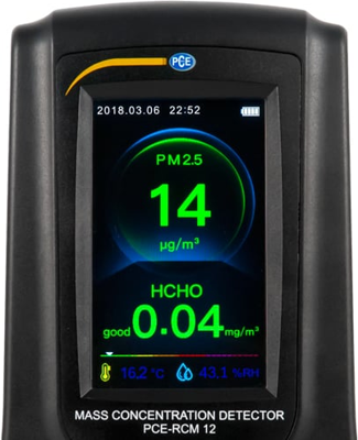PCE-RCM 12 PCE Instruments Anemometers, Gas and Pressure Measuring Instruments Image 3