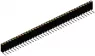 Socket header, 36 pole, pitch 2.54 mm, angled, black, 10026835