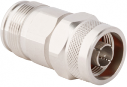 Coaxial adapter, 50 Ω, N plug to 4.3/1.0 socket, straight, AD-4310JNP-1