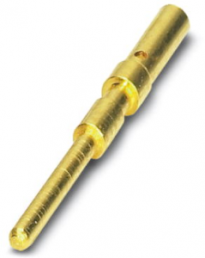 Pin contact, 0.08-0.34 mm², AWG 28-22, crimp connection, gold-plated, 1452372