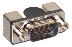 D-Sub plug, 9 pole, standard, angled, solder pin, 09551666812333