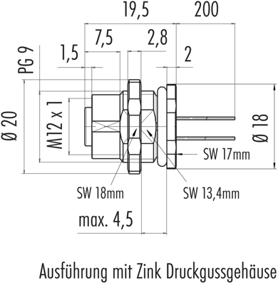 76 0532 1011 00004-0200 binder Sensor-Actuator Connectors Image 2