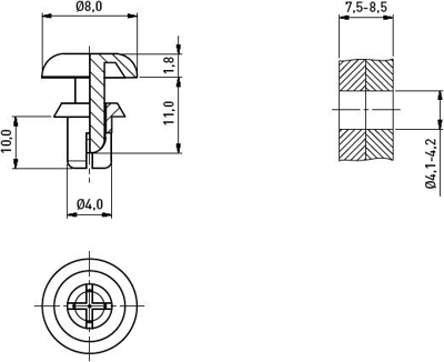072.21.480 Ettinger Rivets, Dowels Image 2