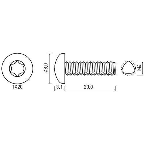 001.31.471 Ettinger Screws, Threaded Rods Image 2