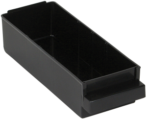 ESD drawer, black, (W x D) 52 x 135 mm, ESD 150-00