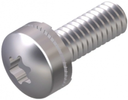 Pan head screw, TX, M6, Ø 6 mm, 16 mm, steel
