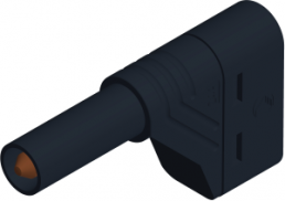 4 mm plug, screw connection, 0.5-1.5 mm², CAT III, black, LAS S W SW