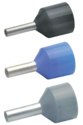 Insulated Wire end ferrule, 2.5 mm², 17.5 mm/8 mm long, blue, 4338