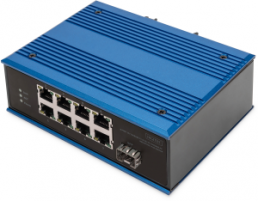 Ethernet switch, managed, 8 ports, 100 Mbit/s, 48-57 VDC, DN-651133