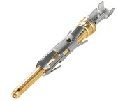 Pin contact, 0.34-0.5 mm², AWG 22-20, crimp connection, gold-plated, 1422700000