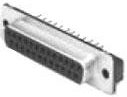 D-Sub socket, 15 pole, standard, equipped, straight, solder pin, 2-338314-2