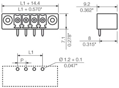 1038070000 Weidmüller PCB Connection Systems Image 3