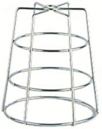 Wire guard, silver, (Ø x H) 106 mm x 128 mm, for signal transmitter, 975 830 00