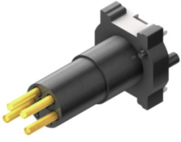Plug, M8, 3 pole, solder connection, straight, 2423790000