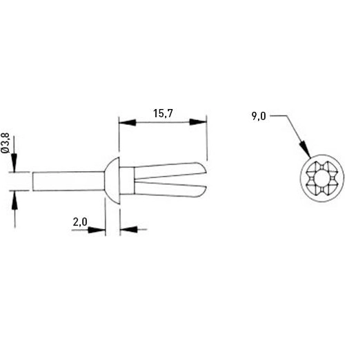 072.13.693 Ettinger Rivets, Dowels Image 2