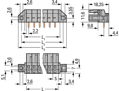 232-246/031-000 WAGO PCB Connection Systems Image 2