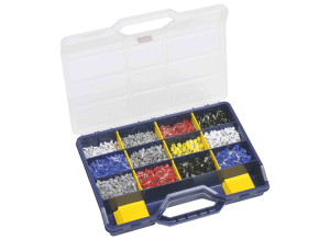 Assortment Box with insulated end ferrules, 0.5 to 6.0 mm², 4600 pieces