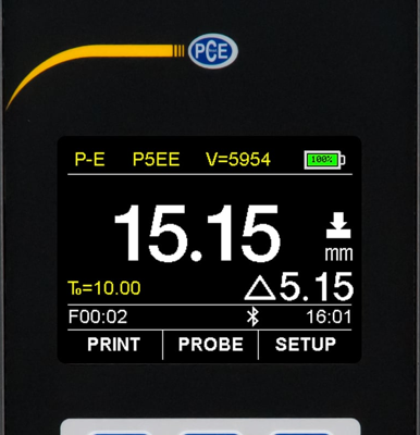 PCE-TG 300-P5EE PCE Instruments Coating thickness gauges Image 4