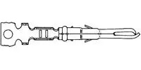 640545-1 AMP Crimp Contacts