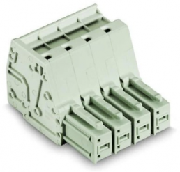 1-wire female connector, 4 pole, pitch 7.62 mm, 0.5-10 mm², AWG 20-8, 41 A, 1000 V, push-in, 831-3104/000-9037