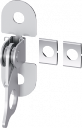 Locking provision for charging handle for padlocks
