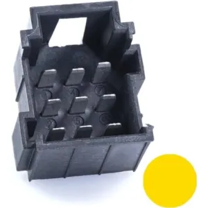 PFT-JPT-9POL-3X3-YELLOW ESKA Erich Schweizer DIN PCB Connectors