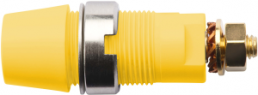 4 mm socket, screw connection, mounting Ø 12.2 mm, CAT III, yellow, SAB 6922 AU / GE