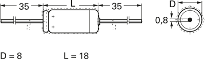 MAL203135221E3 Vishay Electrolytic Capacitors Image 2