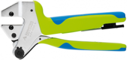 Crimping pliers for uninsulated, open connectors, 0.25-0.75 mm², AWG 23-13, Rennsteig Werkzeuge, 624 020 6