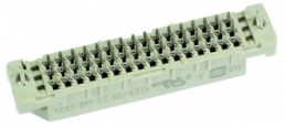 Female connector, type 2C, 48 pole, a-b-c, pitch 2.54 mm, solder pin, straight, 09234486824