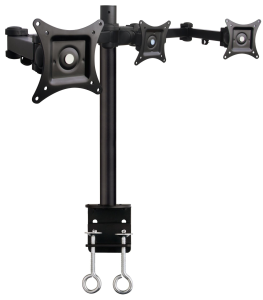 Desk mount, (L x H) 1226 x 446 mm, for 3 LCD TV LED 13 to 24 inch, max. 30 kg, ICA-LCD-482-T