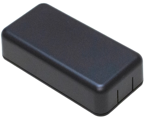 ABS miniature enclosure, (L x W x H) 40 x 80 x 20 mm, black (RAL 9005), IP54, 1551SNAP2BK
