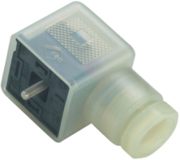 Valve connector, DIN shape A, 2 pole + PE, 230 V, 0.34-1.5 mm², 43 1714 132 03