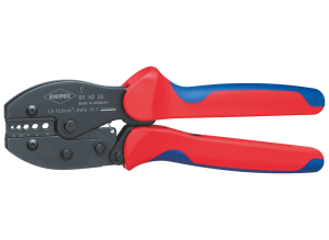 Crimping pliers for Insulated cable lugs/Connectors, 0.5-6.0 mm², AWG 20-10, Knipex, 97 52 36