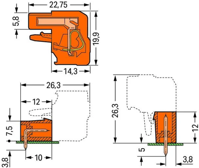 232-408/026-000 WAGO PCB Connection Systems Image 2