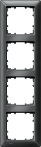 DELTA line carbon metallic frame, quadruple