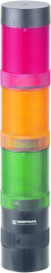 LED signal tower, Ø 40 mm, green/yellow/red, 24 V AC/DC, IP66/IP69K
