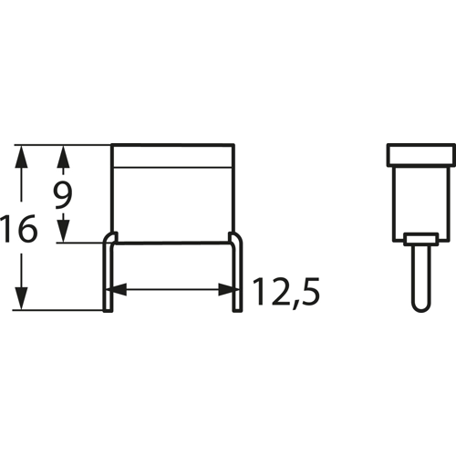 QS 25 GS Fischer Elektronik Semiconductor Sockets, Holders Image 2