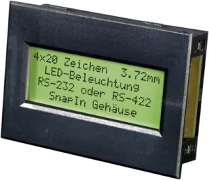 EA SER204-92HNLE DISPLAY VISIONS LED-Modules
