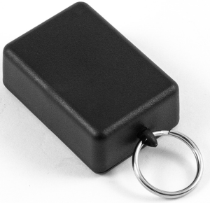 ABS miniature enclosure, (L x W x H) 50 x 35 x 20 mm, black (RAL 9005), IP54, 1551GRBK