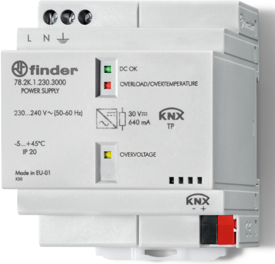 78.2K.1.230.3000 Finder DIN Rail Power Supplies