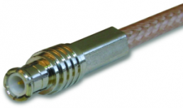 MCX plug 50 Ω, RG-316, crimp connection, straight, 252120