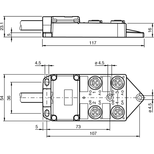 259975 PEPPERL+FUCHS Sensor-Actuator Distribution Boxes Image 2