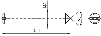 001.10.414 Ettinger Screws, Threaded Rods Image 2