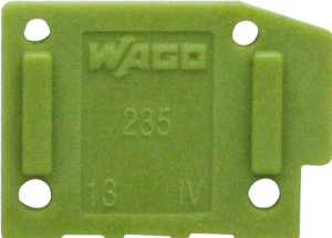 End plate for connection terminal, 235-700