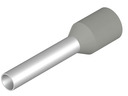 Insulated Wire end ferrule, 2.5 mm², 19 mm/12 mm long, gray, 9021080000