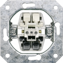 DELTA insert flush-m. universal switch for ON/OFFand two-way switching