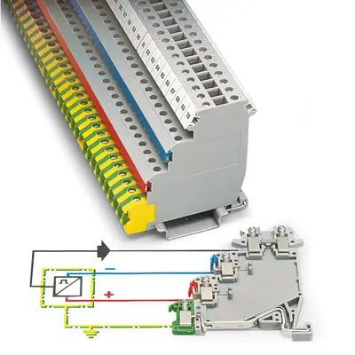 2717074 Phoenix Contact Transfer Modules for Mounting Rail Image 2
