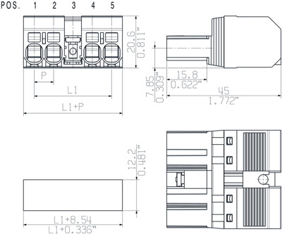 1061070000 Weidmüller PCB Connection Systems Image 2